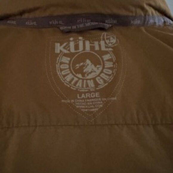 Kuhl | Men's Brown Kollusion Hooded Jacket Sz Large - Picture 8 of 9